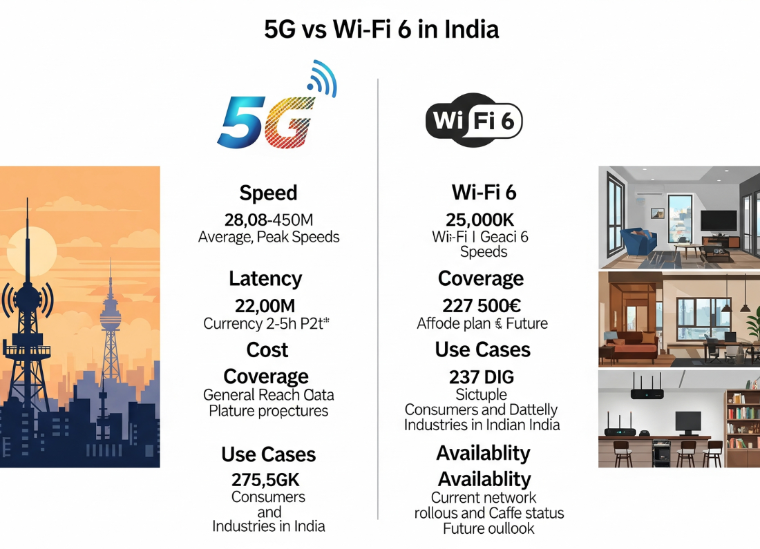 5G vs Wi-Fi 6 in India