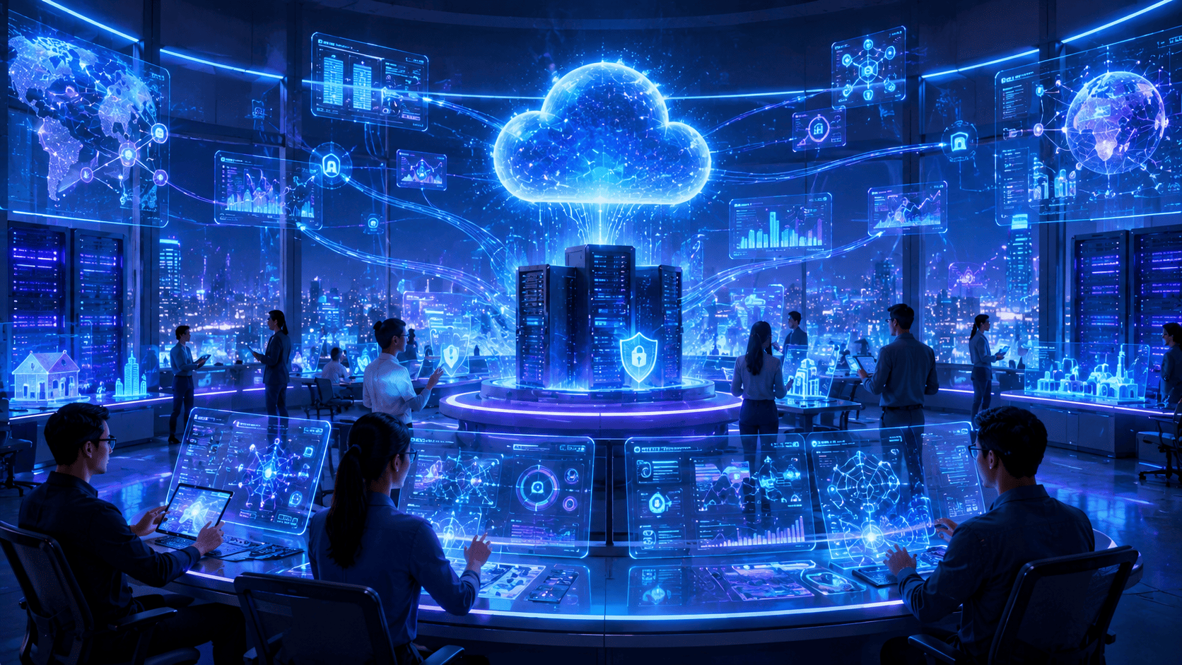 Cloud computing in business growth
