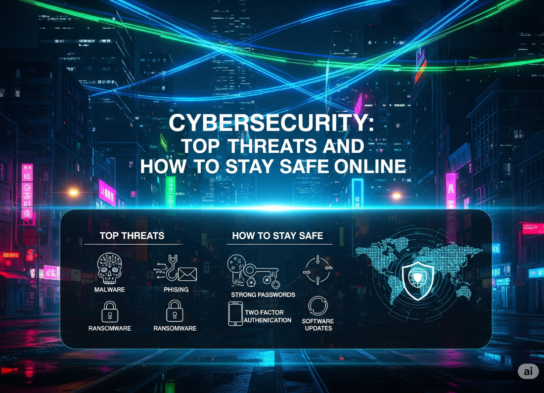 Cybersecurity: Top Threats and How to Stay Safe Online