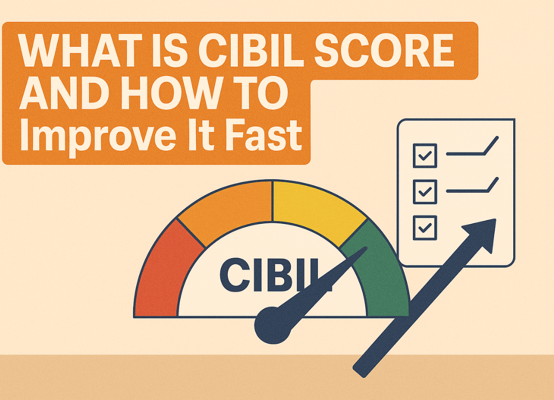 What Is CIBIL Score and How to Improve It Fast