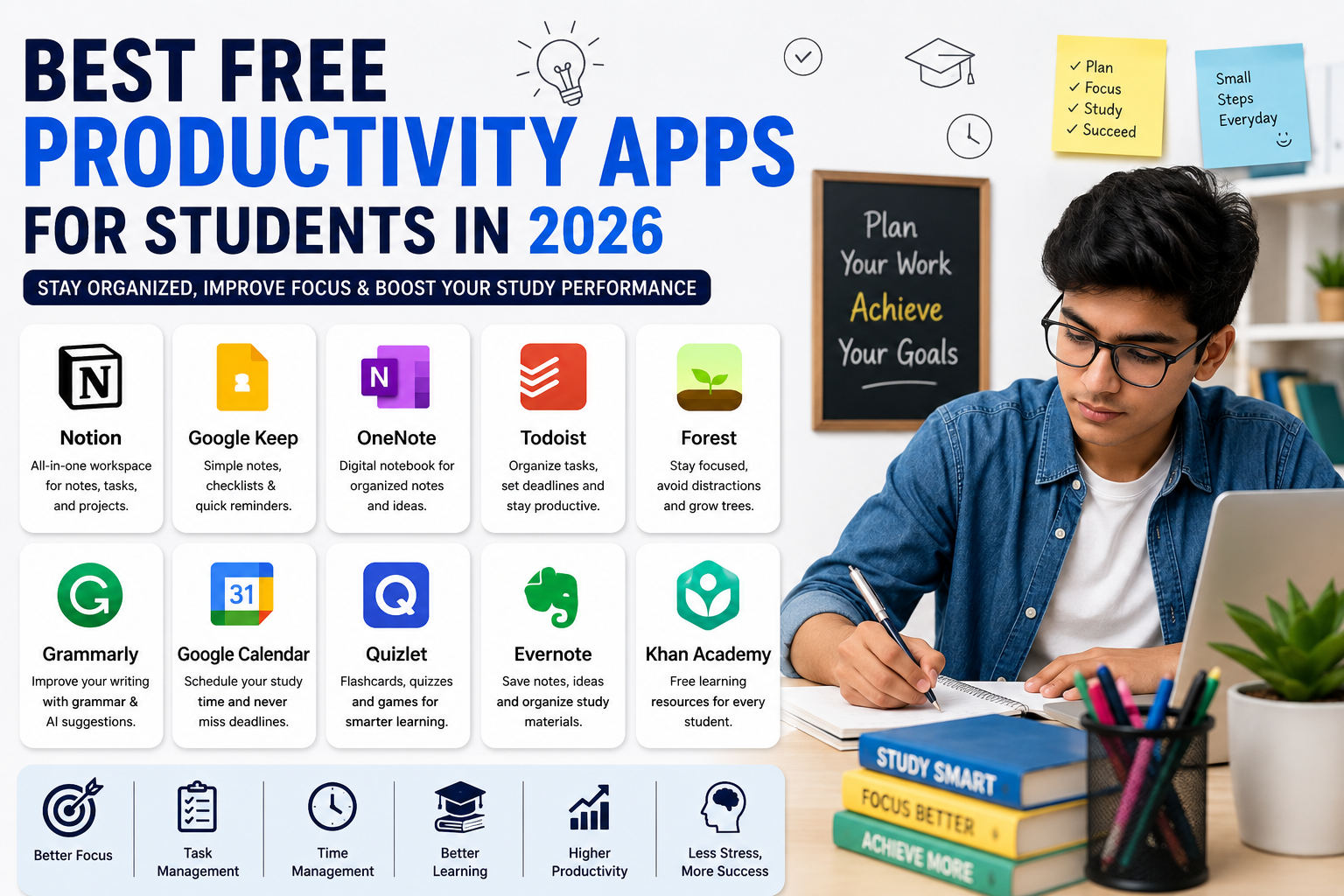 Best Free Productivity Apps for Students