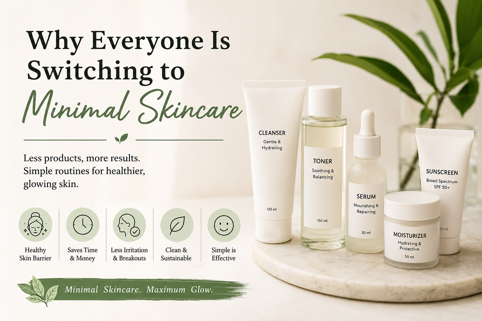 Why Everyone Is Switching to Minimal Skincare