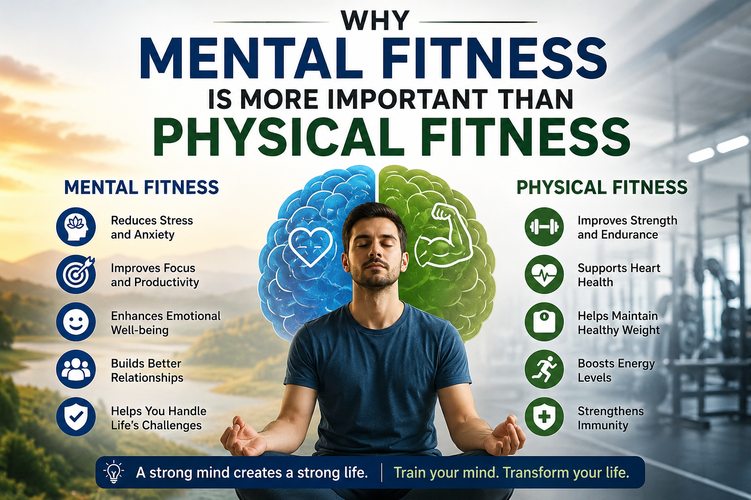 Why Mental Fitness Is More Important Than Physical Fitness