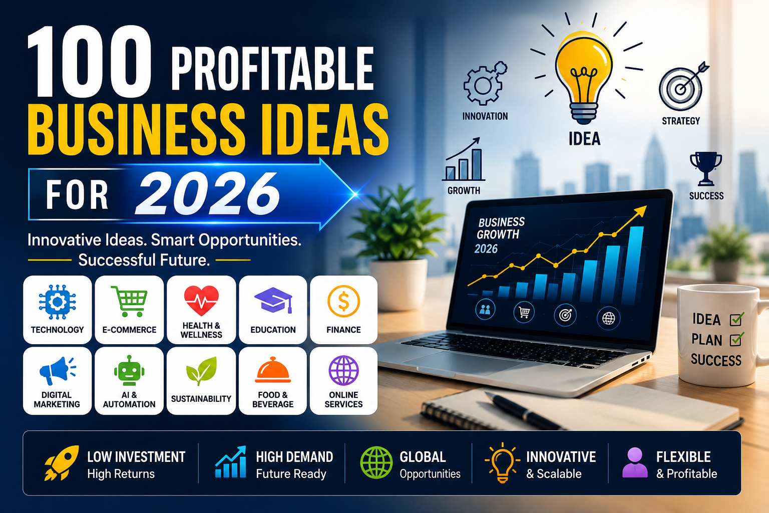 100 profitable business ideas