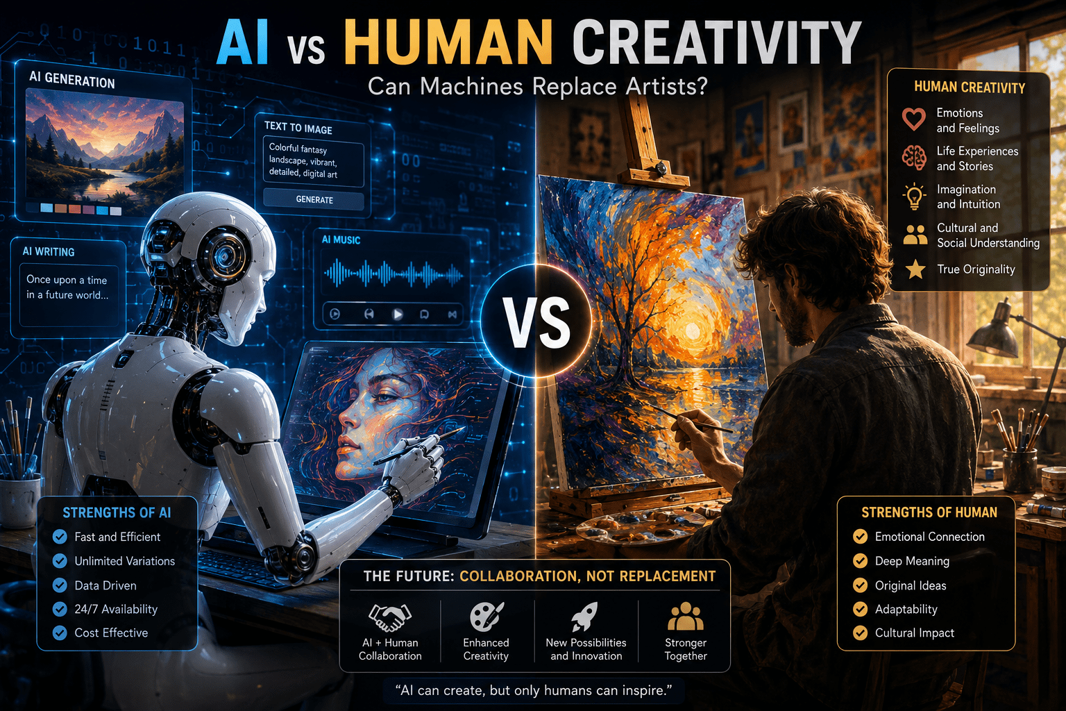 AI vs Human Creativity