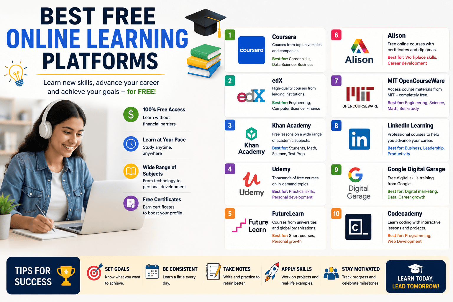 Best Free Online Learning Platforms
