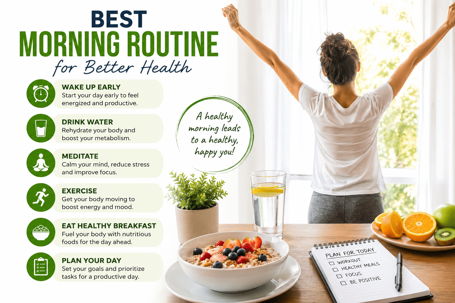 Best Morning Routine for Better Health
