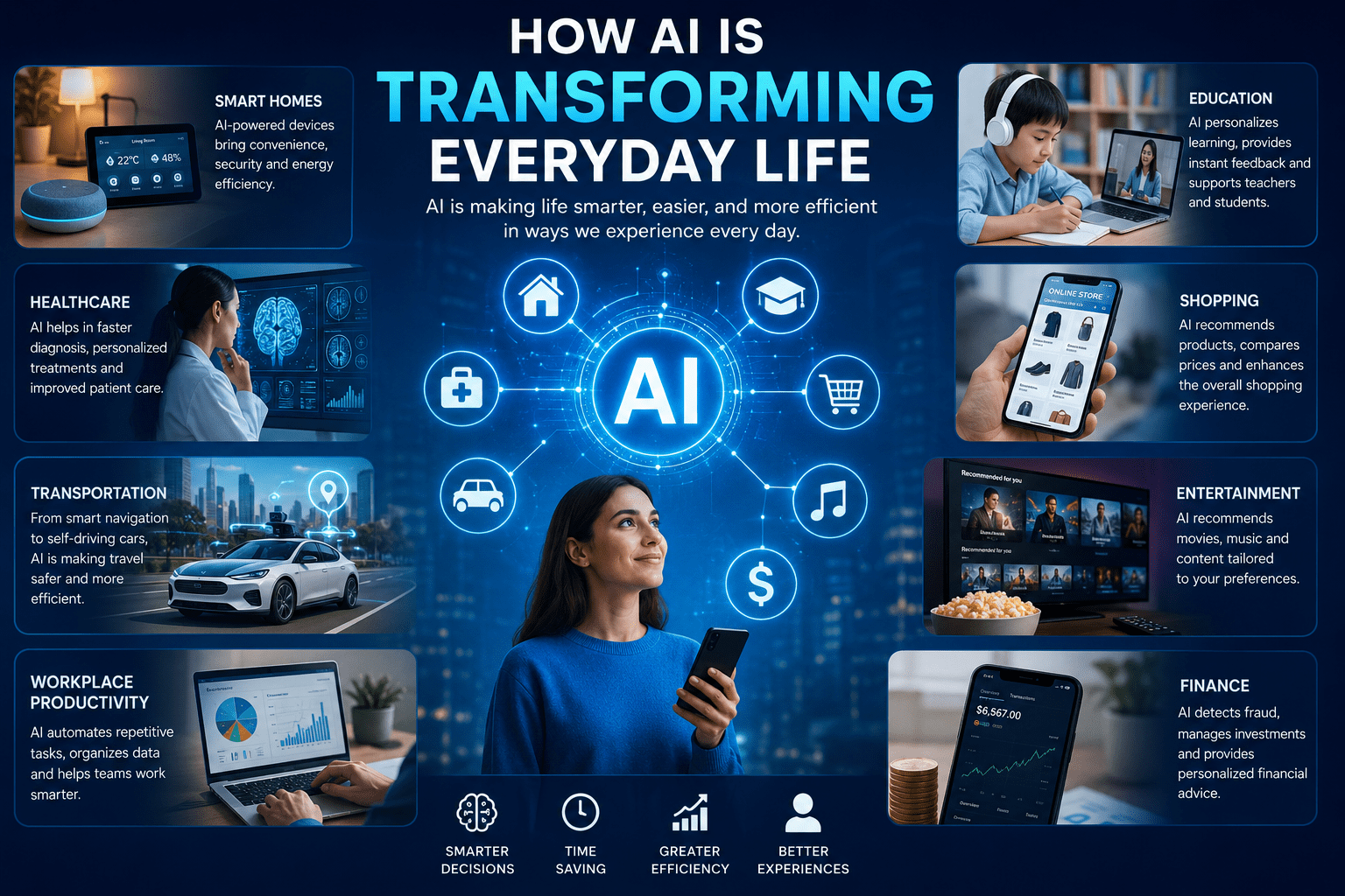 How AI transforms everyday life
