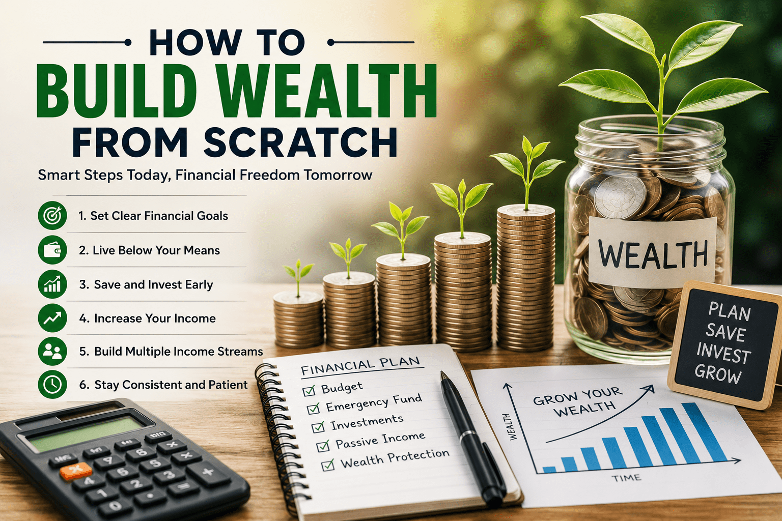 How to Build Wealth from Scratch