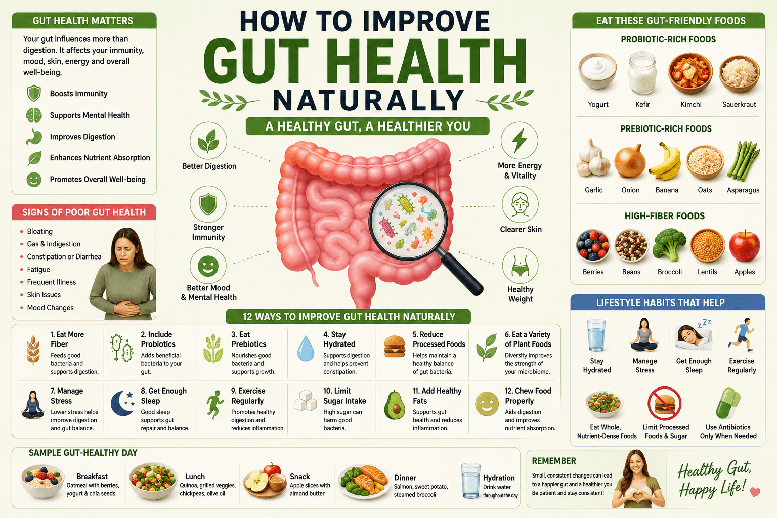 How to Improve Gut Health Naturally