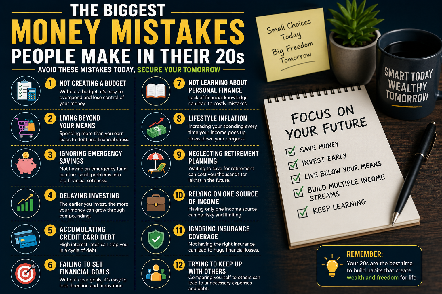 Money Mistakes in Your 20s
