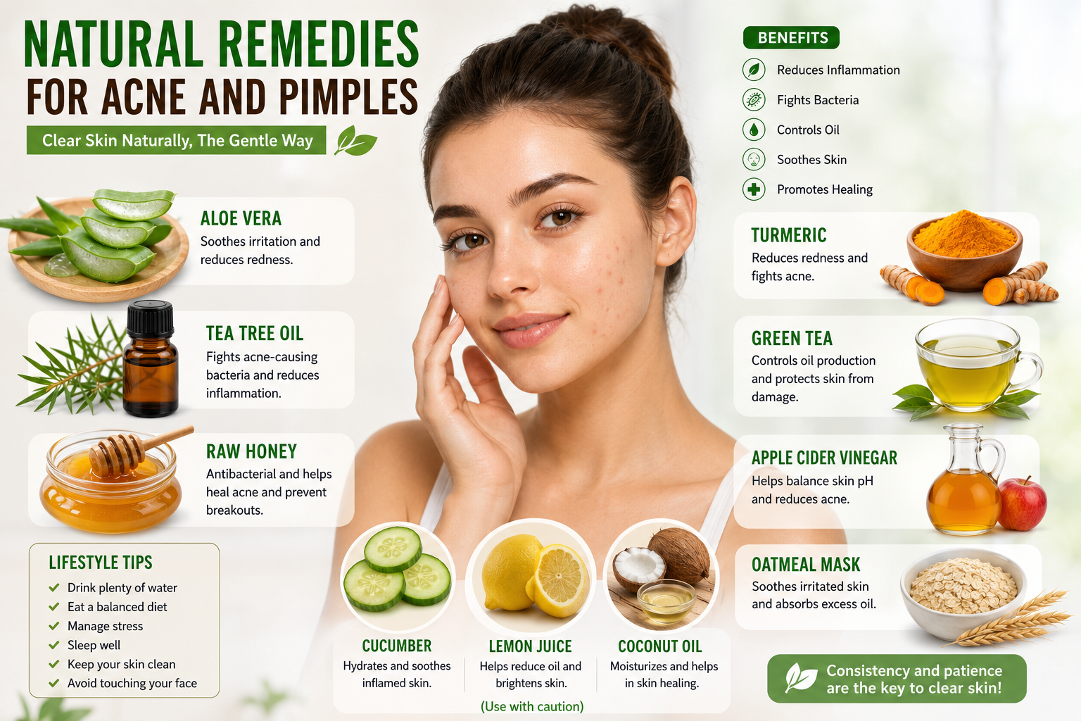 Natural Remedies for Acne and Pimples