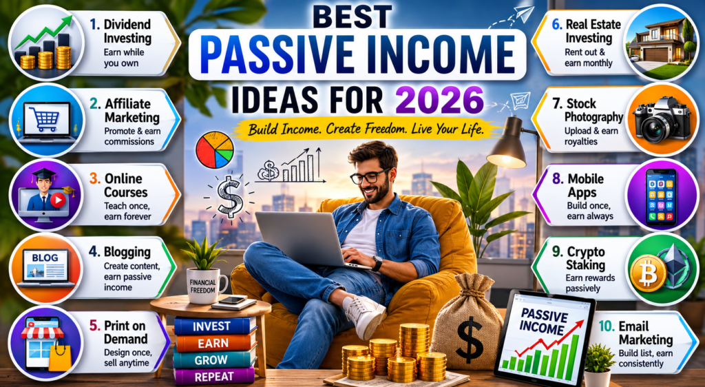 Passive income ideas for 2026