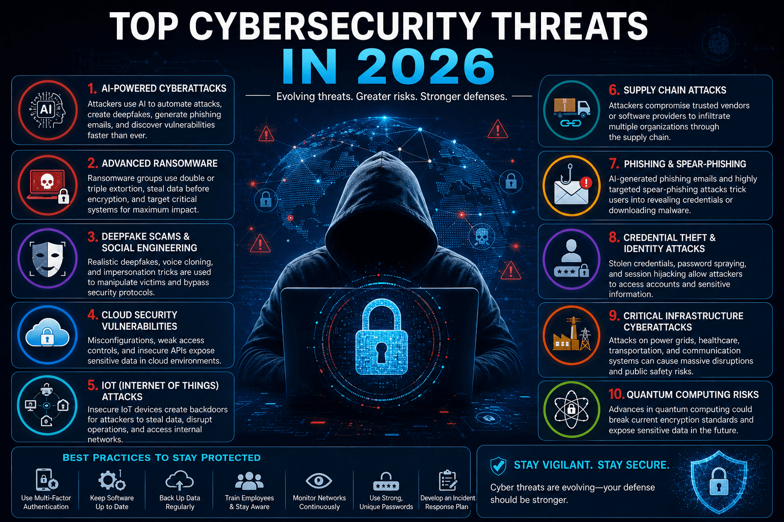 Top Cybersecurity Threats in 2026