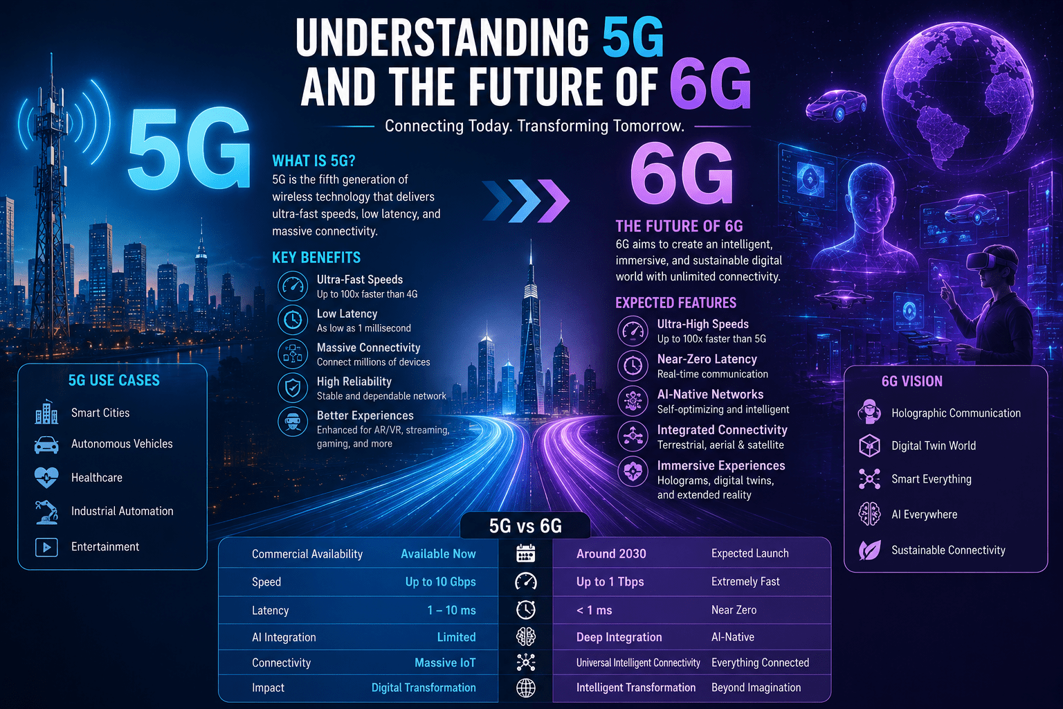Understanding 5G and the Future of 6G