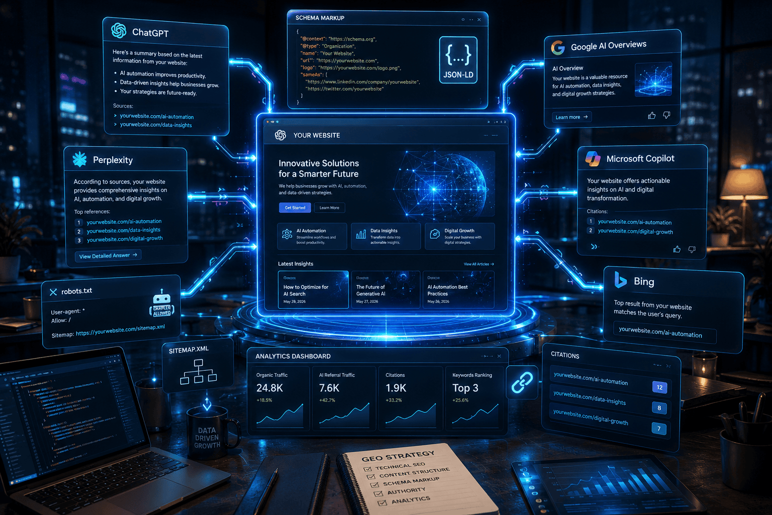 ChatGPT & Perplexity Search (GEO Guide)