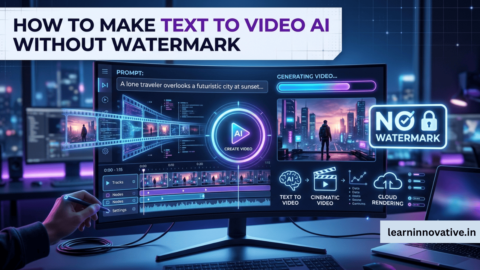How to Make Text to Video AI Without Watermark
