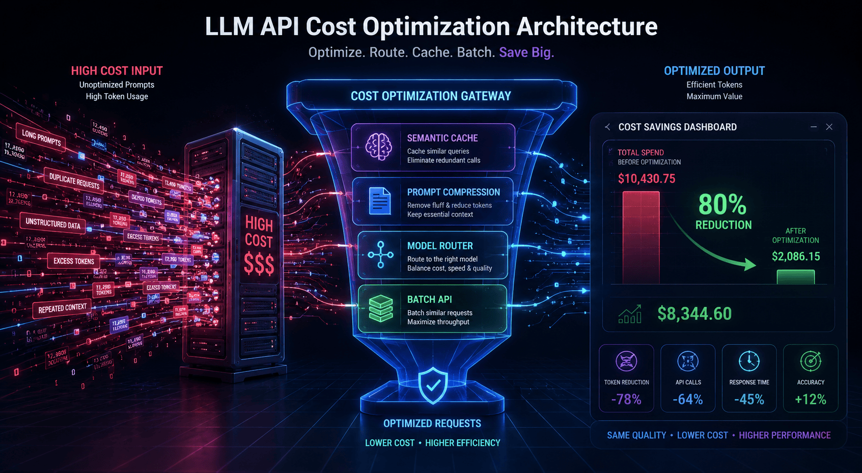 how to reduce LLM API costs