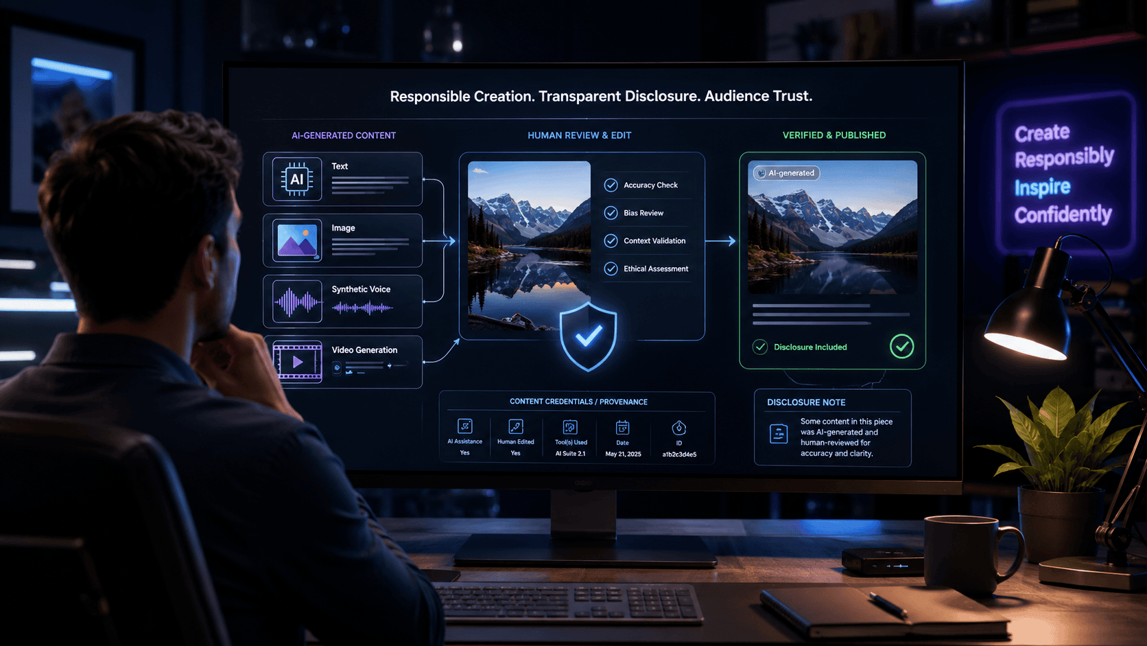 AI ethics for creators